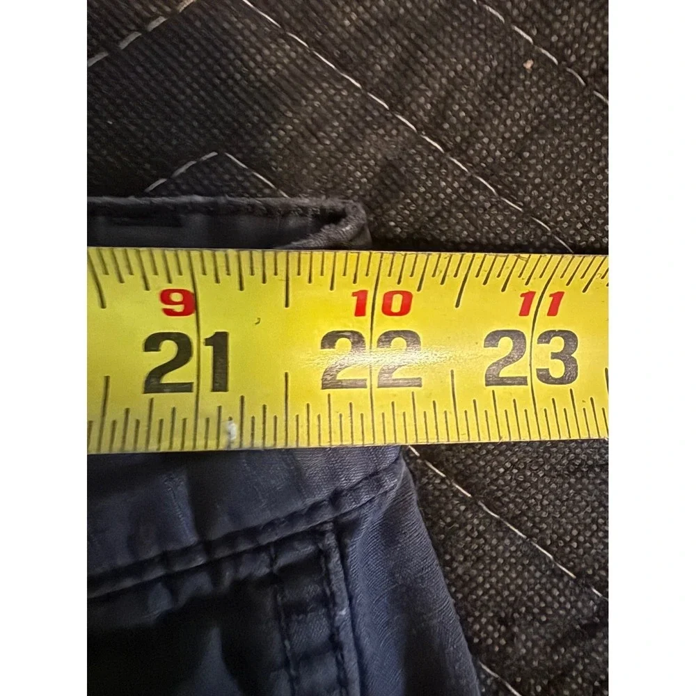 Levi's 23251 Cargo Shorts Mens W44 Gray White Tab Cotton Utility